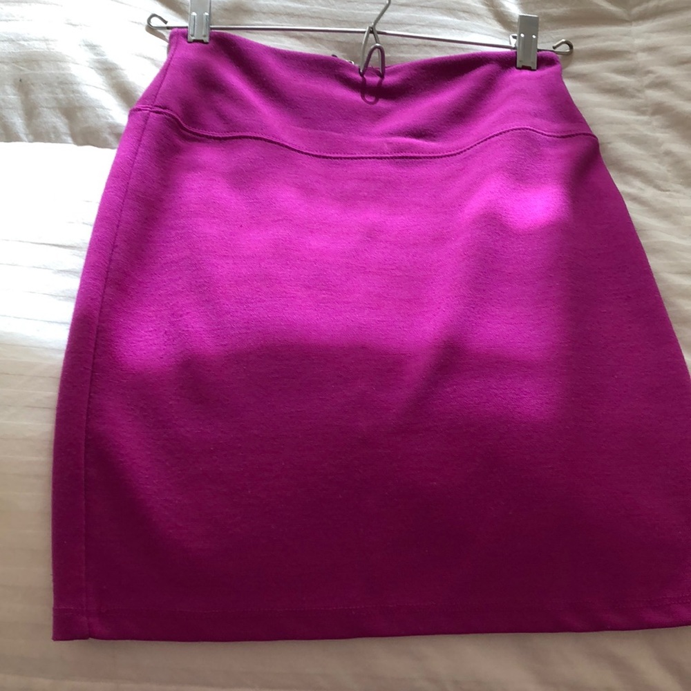 Pink tube skirt